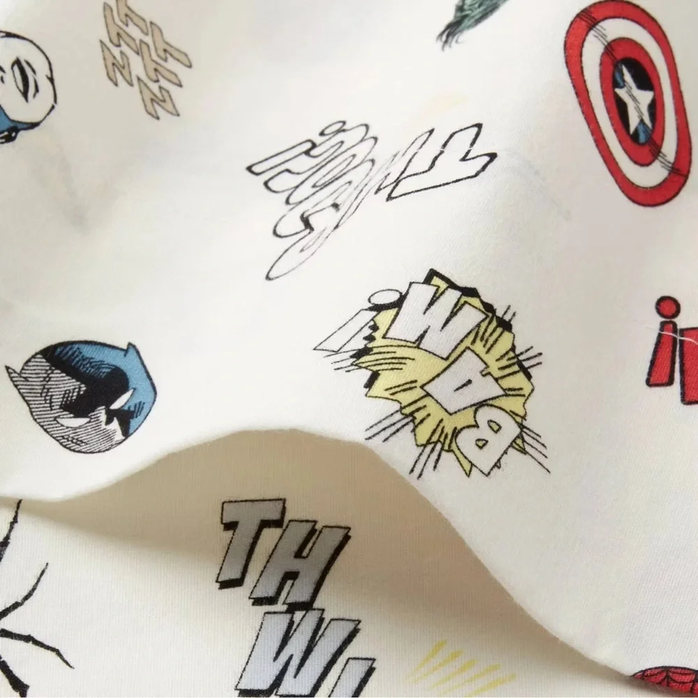 Marvel Icons Kids' QUEEN 4pc Sheet Set - The Marvel Collection by Pillowfort™